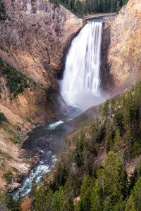 yellowstone waterafall